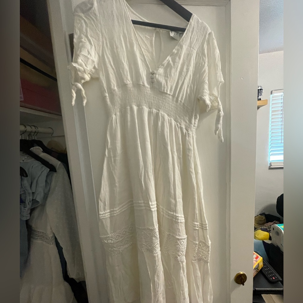 Cleobella White Dress